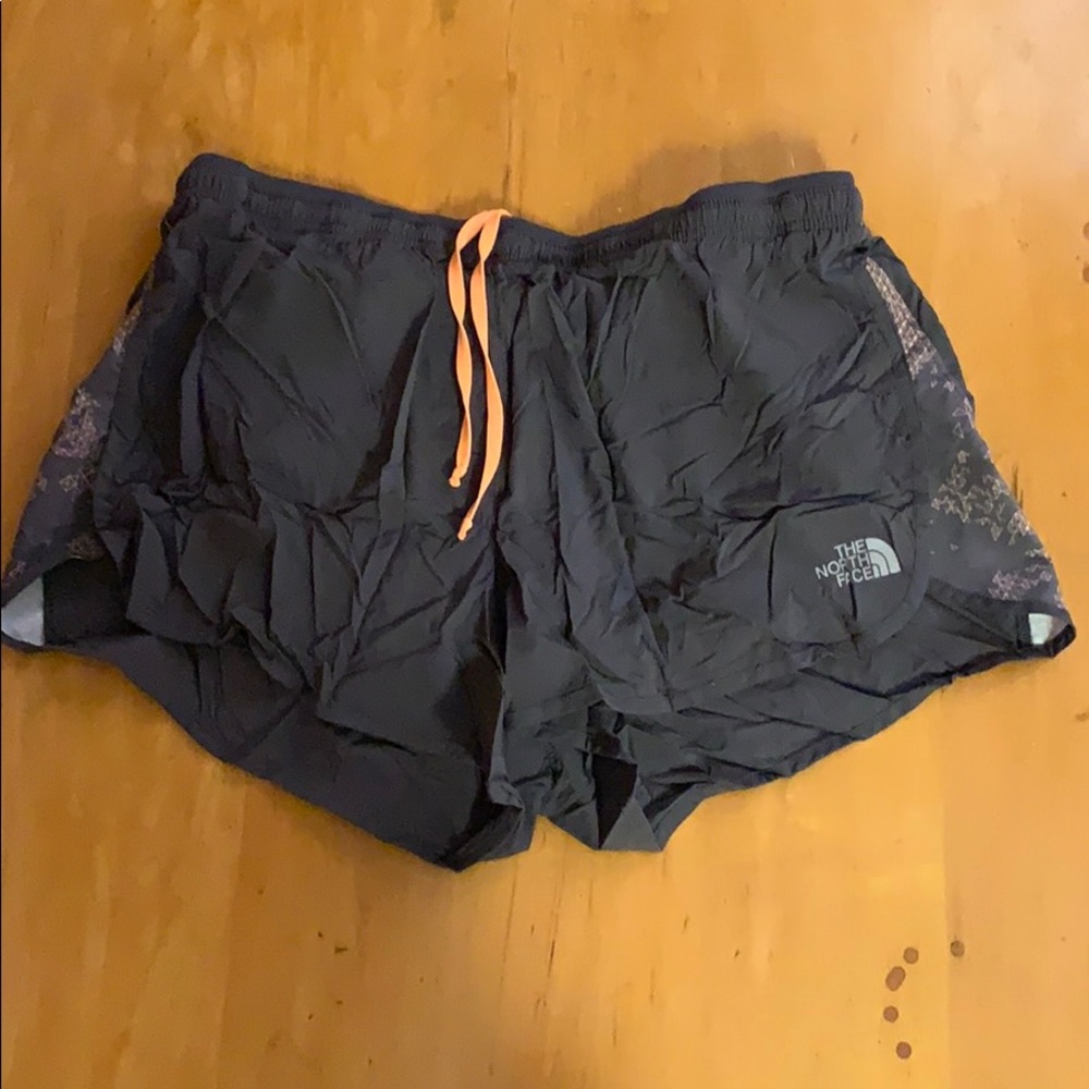 North face running shorts